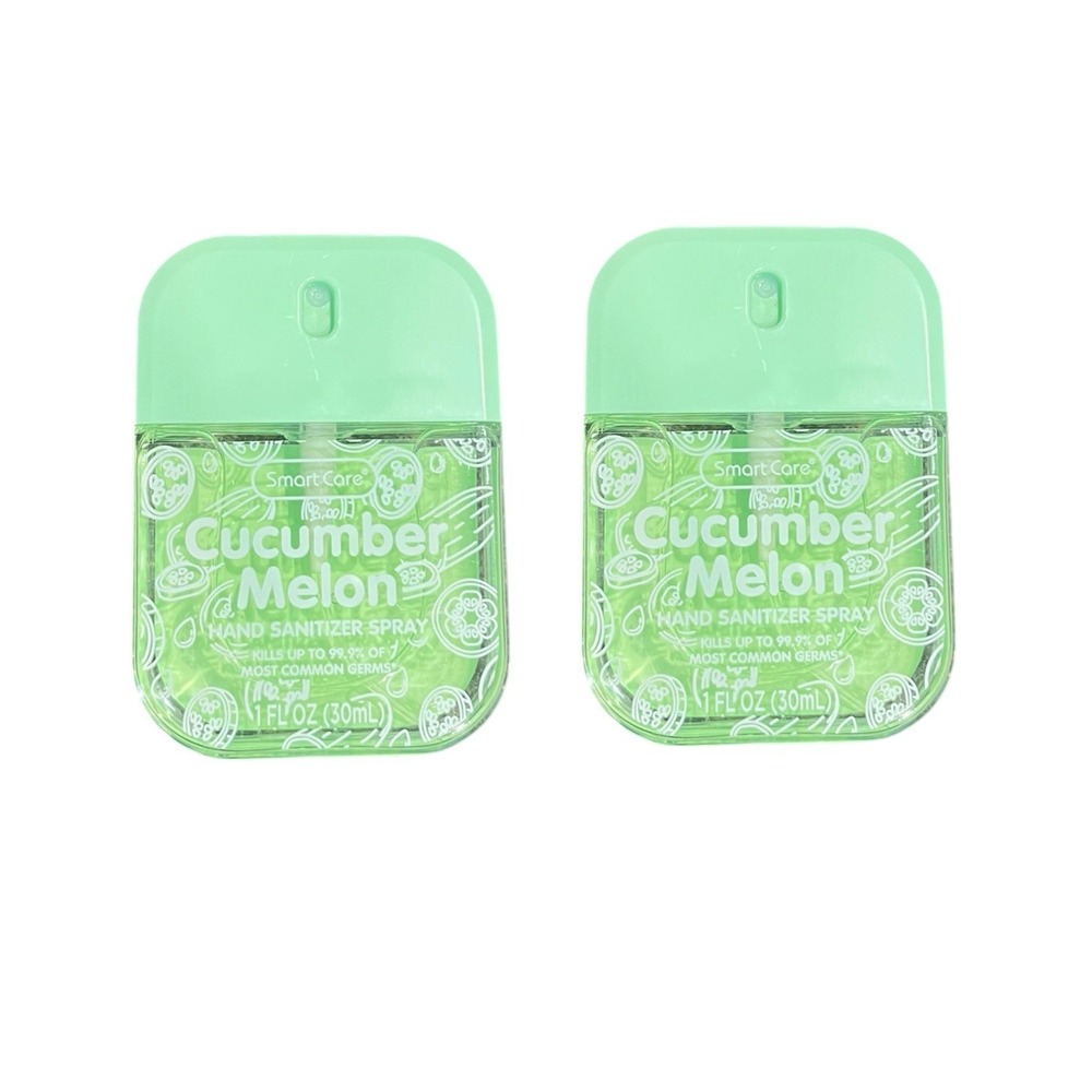 Lot of 2 Smart Care Hand Sanitizer Spray 1 fl oz X2 Cucumber Melon
